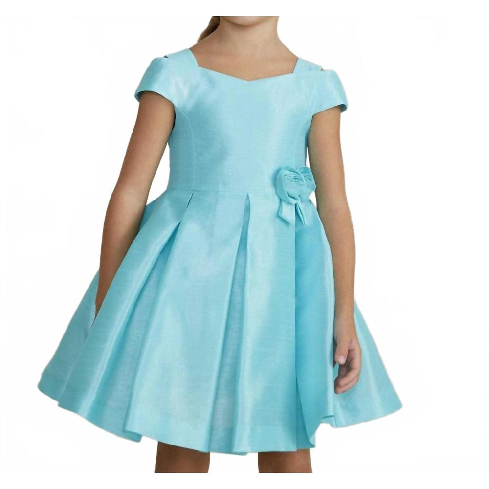 NEW ABEL & LULA girl's special occasion dress in turquoise